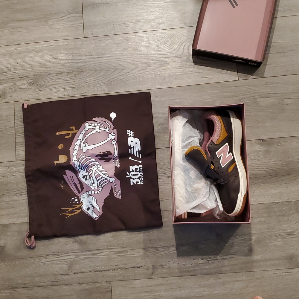New Balance Numeric 480 × Jeremy Fish x 303 Skate Shoes Size 11 - Picture 4 of 7